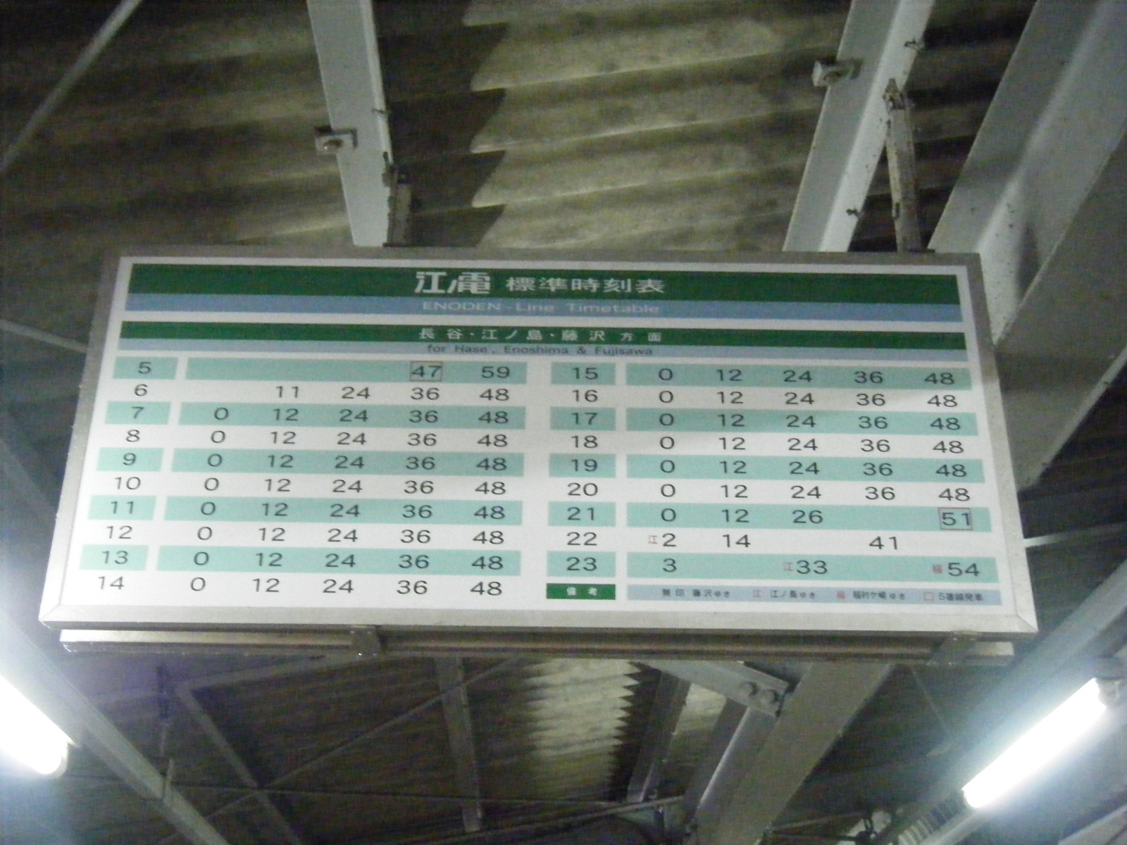 北 鎌倉 駅 時刻 表